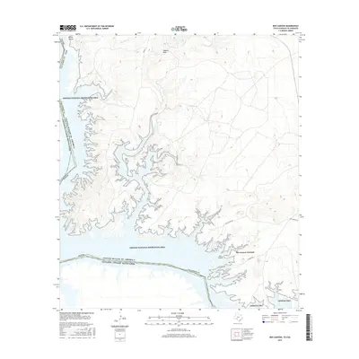 2016 Map of Box Canyon, 2016 Print