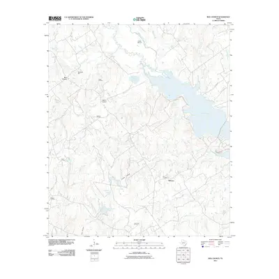2011 Map of Box Church, 2011 Print