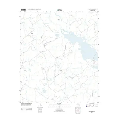 2013 Map of Box Church, 2013 Print