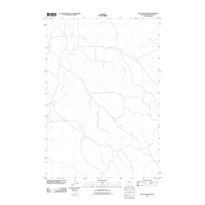 2011 Map of Box Elder Creek, 2011 Print