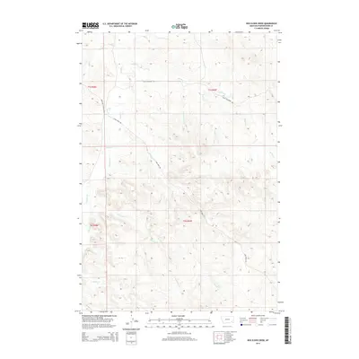 2014 Map of Box Elder Creek, 2014 Print
