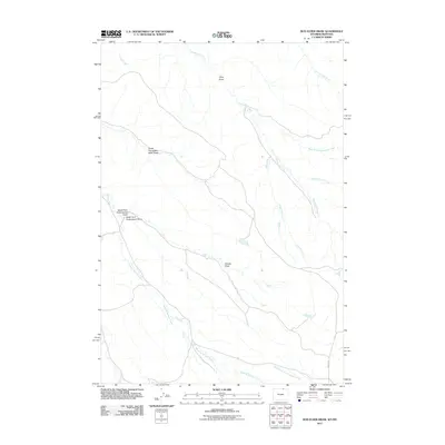 2011 Map of Box Elder Draw, 2011 Print