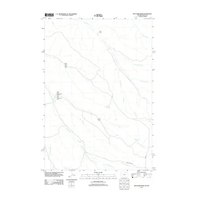 2012 Map of Box Elder Draw, 2012 Print