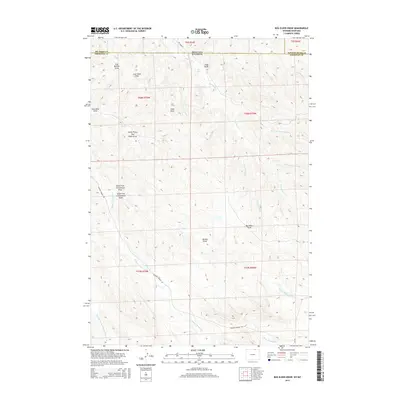 2015 Map of Box Elder Draw, 2015 Print