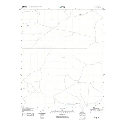 2010 Map of Box Lake, 2010 Print