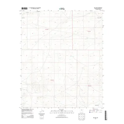 2013 Map of Box Lake, 2013 Print