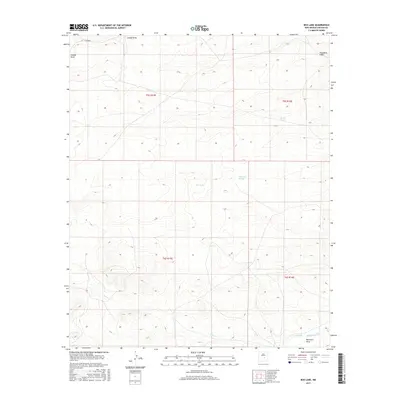 2017 Map of Box Lake, 2017 Print