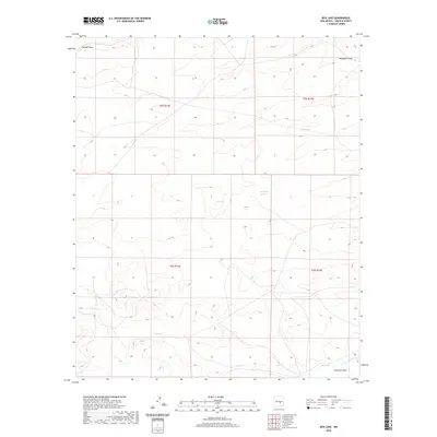 2020 Map of Box Lake, 2020 Print