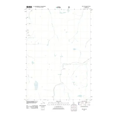 2011 Map of Box Lake, 2011 Print