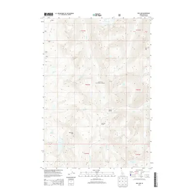 2013 Map of Box Lake, 2013 Print