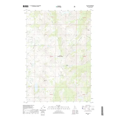 2020 Map of Box Lake, 2020 Print