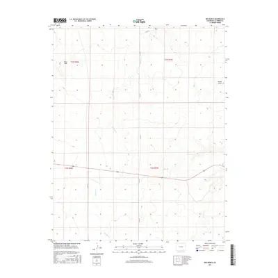 2016 Map of Box Ranch, 2016 Print