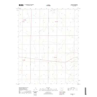 2019 Map of Box Ranch, 2019 Print
