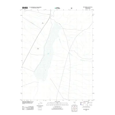 2012 Map of Box Spring, 2012 Print