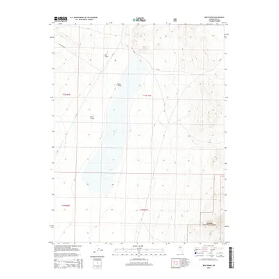 2014 Map of Box Spring, 2014 Print