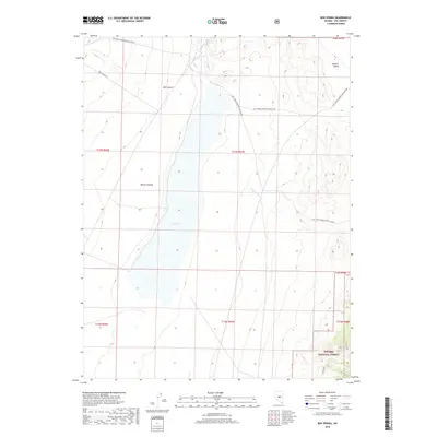 2018 Map of Box Spring, 2018 Print