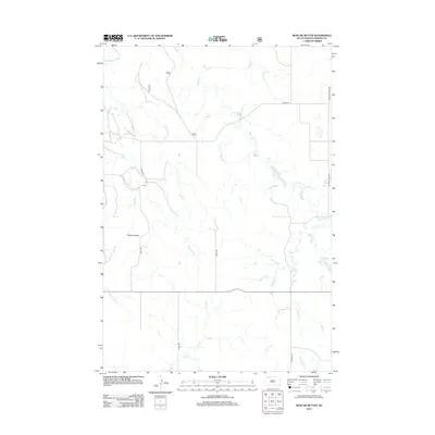 2012 Map of Boxcar Buttes, 2012 Print