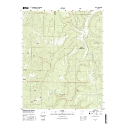 2017 Map of Boxley, 2017 Print
