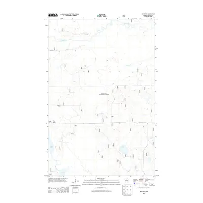 2013 Map of Boy River, 2013 Print