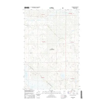 2016 Map of Boy River, 2016 Print