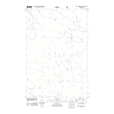 2011 Map of Boyce Creek West, 2011 Print