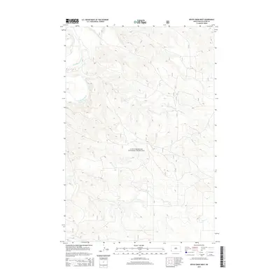 2014 Map of Boyce Creek West, 2014 Print