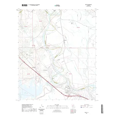 2021 Map of Boyce, 2021 Print
