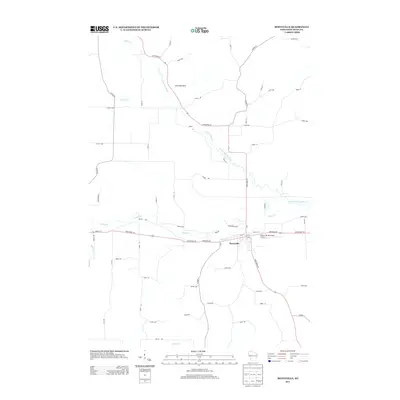 2013 Map of Boyceville, 2013 Print