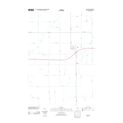 2013 Map of Boyd, 2013 Print