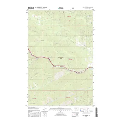 2017 Map of Boyd Mountain, 2017 Print
