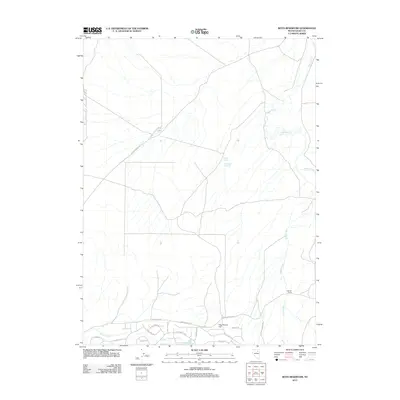 2012 Map of Boyd Reservoir, 2012 Print