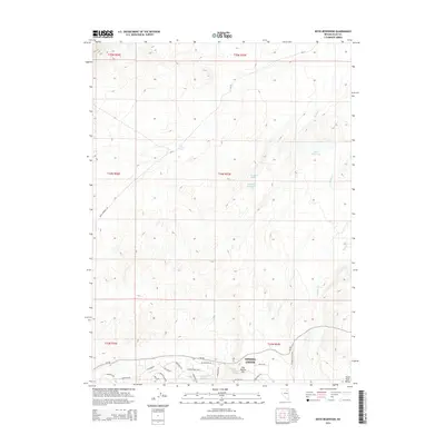 2014 Map of Boyd Reservoir, 2014 Print