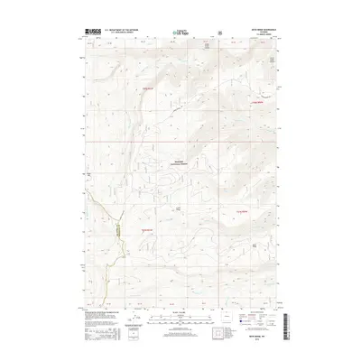2015 Map of Boyd Ridge, 2015 Print