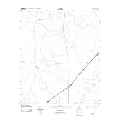 2011 Map of Boyd, 2011 Print