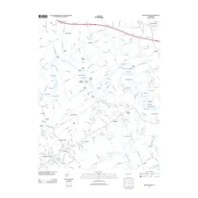 2013 Map of Boyds Creek, 2013 Print