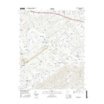 2016 Map of Boyds Creek, 2016 Print