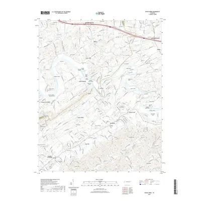2019 Map of Boyds Creek, 2019 Print