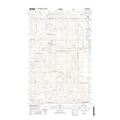 2014 Map of Boyds, 2014 Print