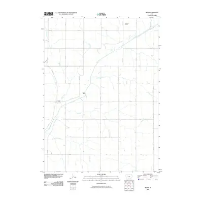 2010 Map of Boyer, 2010 Print
