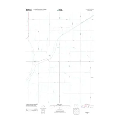 2013 Map of Boyer, 2013 Print