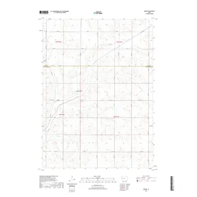 2018 Map of Boyer, 2018 Print
