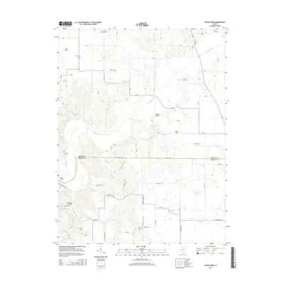 2015 Map of Boyer Creek, 2015 Print