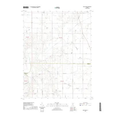 2018 Map of Boyer Creek, 2018 Print