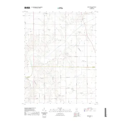 2021 Map of Boyer Creek, 2021 Print