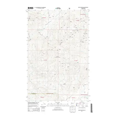 2014 Map of Boyer Mountain, 2014 Print