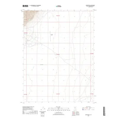 2018 Map of Boyer Ranch, 2018 Print