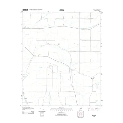 2012 Map of Boyer, 2012 Print