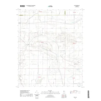 2018 Map of Boyer, 2018 Print