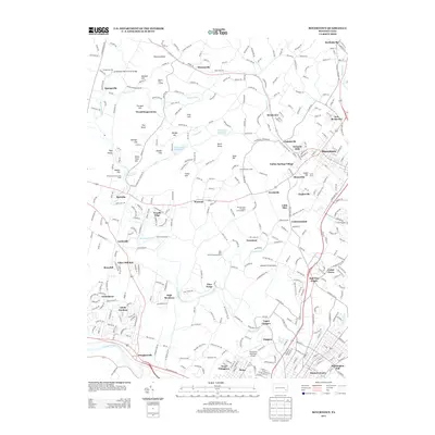 2013 Map of Boyertown, 2013 Print