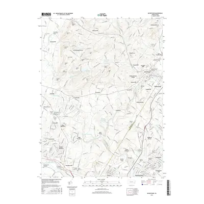 2016 Map of Boyertown, 2016 Print